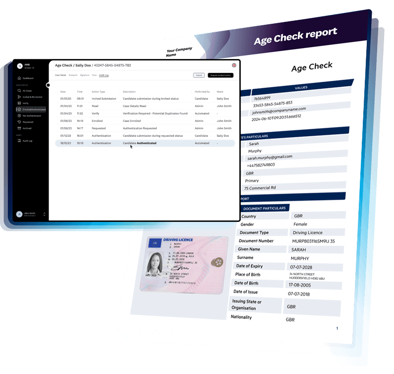 Full audit trail and evidence reporting